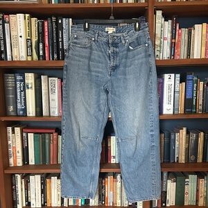 Madewell Darted Barrel Jeans
